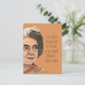 Briefkaart "Sisterhood" serie - Indira (Staand voorkant)