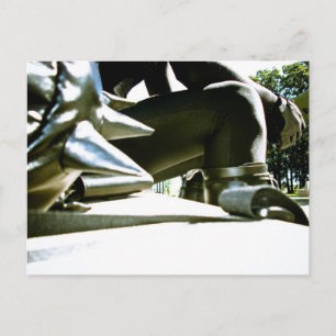 Briefkaart Sitting Cyclist