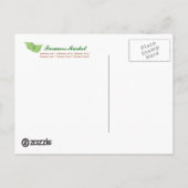 Briefkaart Sjabloon Boerenmarkt (Achterkant)