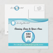 Briefkaart Sjabloon Tandheelkundige zorg (Voorkant / Achterkant)