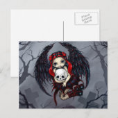 briefkaart "Skull Stealer" (Voorkant / Achterkant)