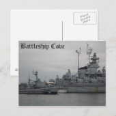 Briefkaart slagpijpcove (Voorkant / Achterkant)