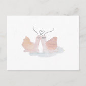 Briefkaart slak hart (Voorkant)