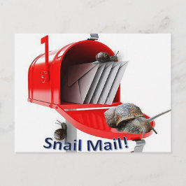 Briefkaart Slak Mail