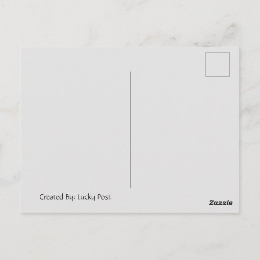 Briefkaart slak-mail (Achterkant)