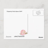 Briefkaart slak-mail (Achterkant)