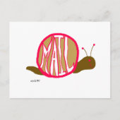 Briefkaart slak-mail (Voorkant)