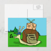Briefkaart slak-mail (Voorkant / Achterkant)