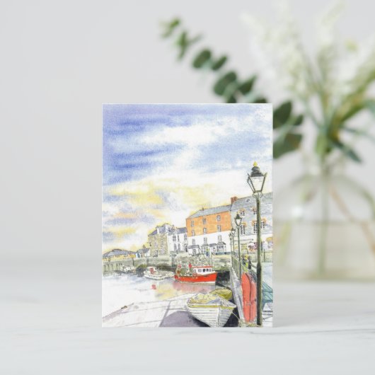 briefkaart "Slipway" (Staand voorkant)