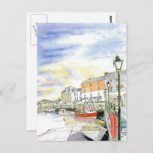 briefkaart "Slipway" (Voorkant / Achterkant)