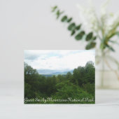 Briefkaart "Smoky Mountains" (Staand voorkant)
