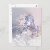 Briefkaart sneeuwghost (Voorkant / Achterkant)