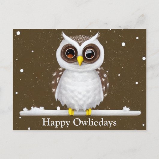 Briefkaart sneeuwruimtes (Voorkant)