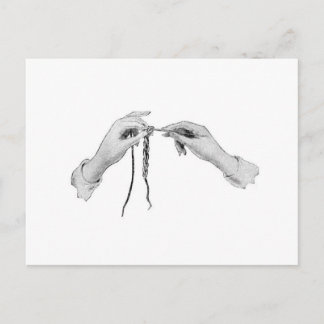 Briefkaart snijtanden 