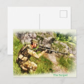 Briefkaart:Sniper Briefkaart (Voorkant / Achterkant)