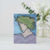 briefkaart "Snooze" (Staand voorkant)