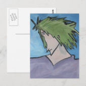 briefkaart "Snooze" (Voorkant / Achterkant)