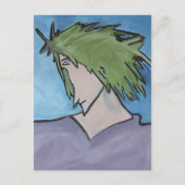 briefkaart "Snooze" (Voorkant)