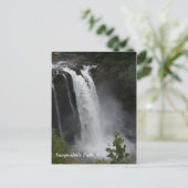 Briefkaart:  Snoqualmie-Herfsten, WA Briefkaart (Staand voorkant)