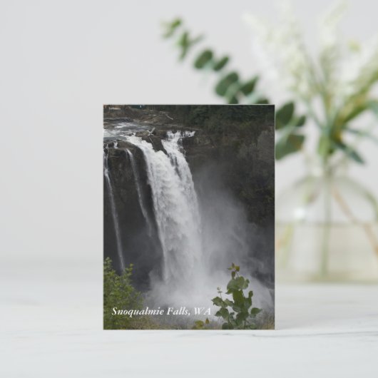 Briefkaart:  Snoqualmie-Herfsten, WA Briefkaart (Staand voorkant)