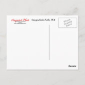 Briefkaart:  Snoqualmie-Herfsten, WA Briefkaart (Achterkant)