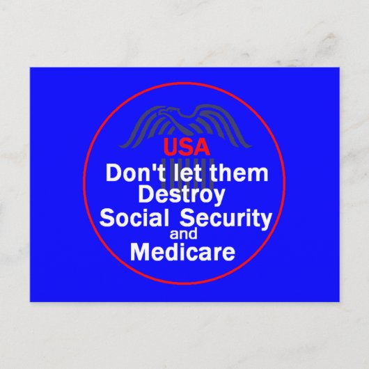 Briefkaart sociale zekerheid (Voorkant)