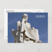 Briefkaart Socrates (Voorkant / Achterkant)