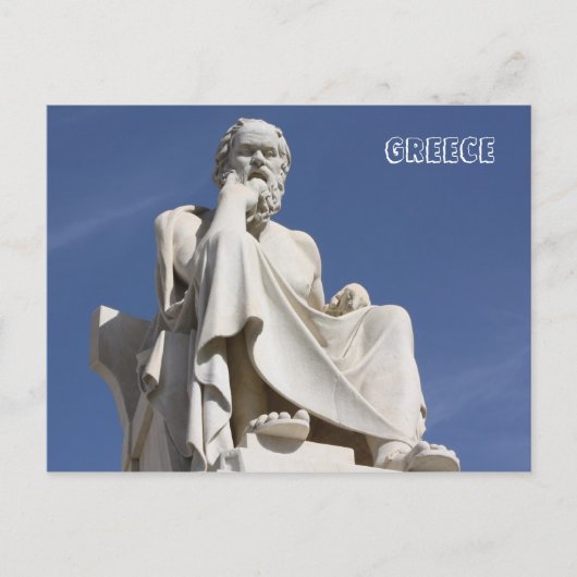 Briefkaart Socrates (Voorkant)