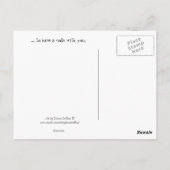 Briefkaart Soda Girl (Achterkant)