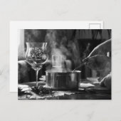 Briefkaart "Soep voor Kerst" (Voorkant / Achterkant)