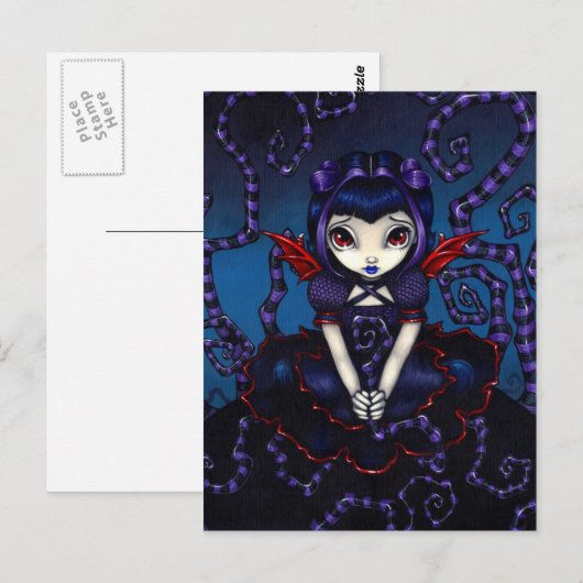 briefkaart 'Soms geweld' (Voorkant / Achterkant)