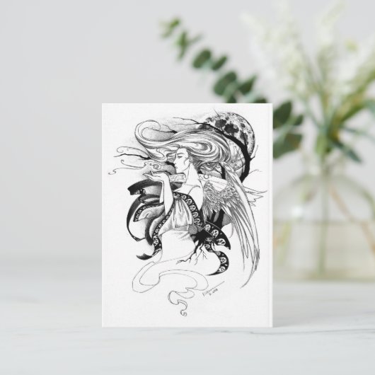 Briefkaart SoulSpeaker (Staand voorkant)