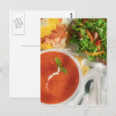 BRIEFKAART SOUP SALAD EN SANDWICH (Voorkant / Achterkant)