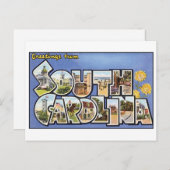 Briefkaart South Carolina (Voorkant / Achterkant)