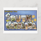 Briefkaart South Carolina (Voorkant)