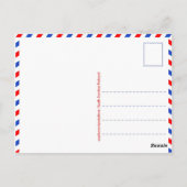 Briefkaart "South Carolina" (Achterkant)