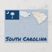 Briefkaart "South Carolina" (Voorkant)