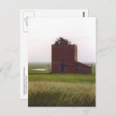 Briefkaart South Dakota Grain Elevator (Voorkant / Achterkant)