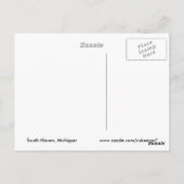 Briefkaart South Haven Pier (Achterkant)