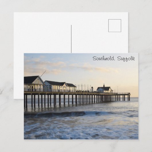 Briefkaart Southwold Pier (Voorkant / Achterkant)