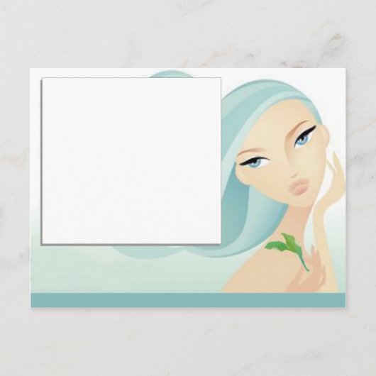 Briefkaart Spa Salon (Voorkant)