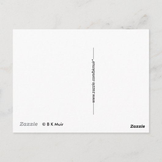 Briefkaart - Spaans kasteel (Achterkant)