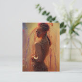 Briefkaart Spaghetti Clothing Model (Staand voorkant)