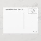 Briefkaart: Spanjaarden Stalken Konijnen in de Dui Briefkaart (Achterkant)