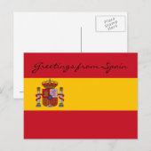 Briefkaart Spanje (Voorkant / Achterkant)