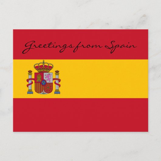 Briefkaart Spanje (Voorkant)