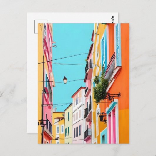 Briefkaart Spanje Barcelona (Voorkant / Achterkant)