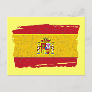 BRIEFKAART SPANJE VLAG