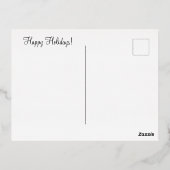 Briefkaart - Sparkeling Holiday Ornaments (Achterkant)