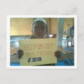 Briefkaart speciale projecten van Baitul Salaam (Voorkant)